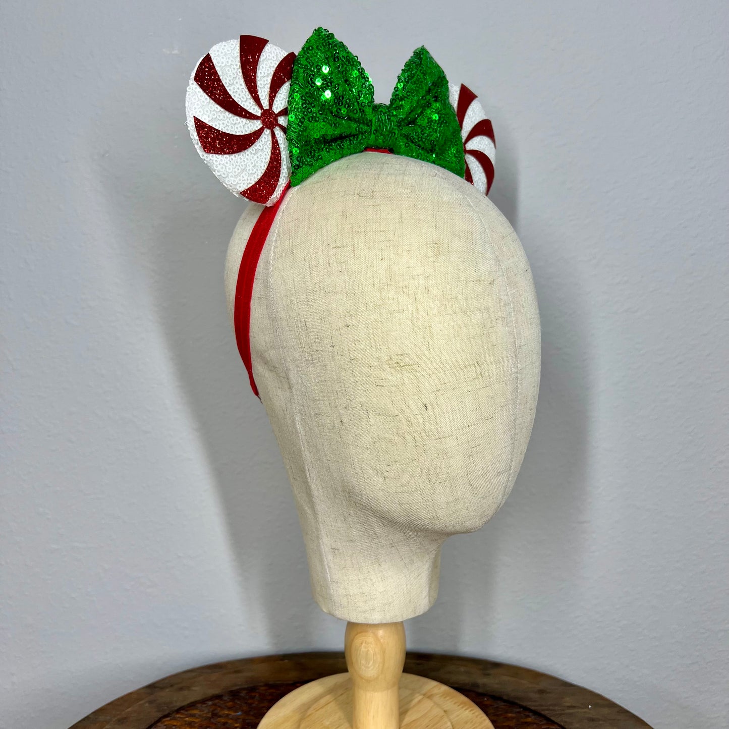 Christmas - Candy Cane Lane Elastic Mouse Ears