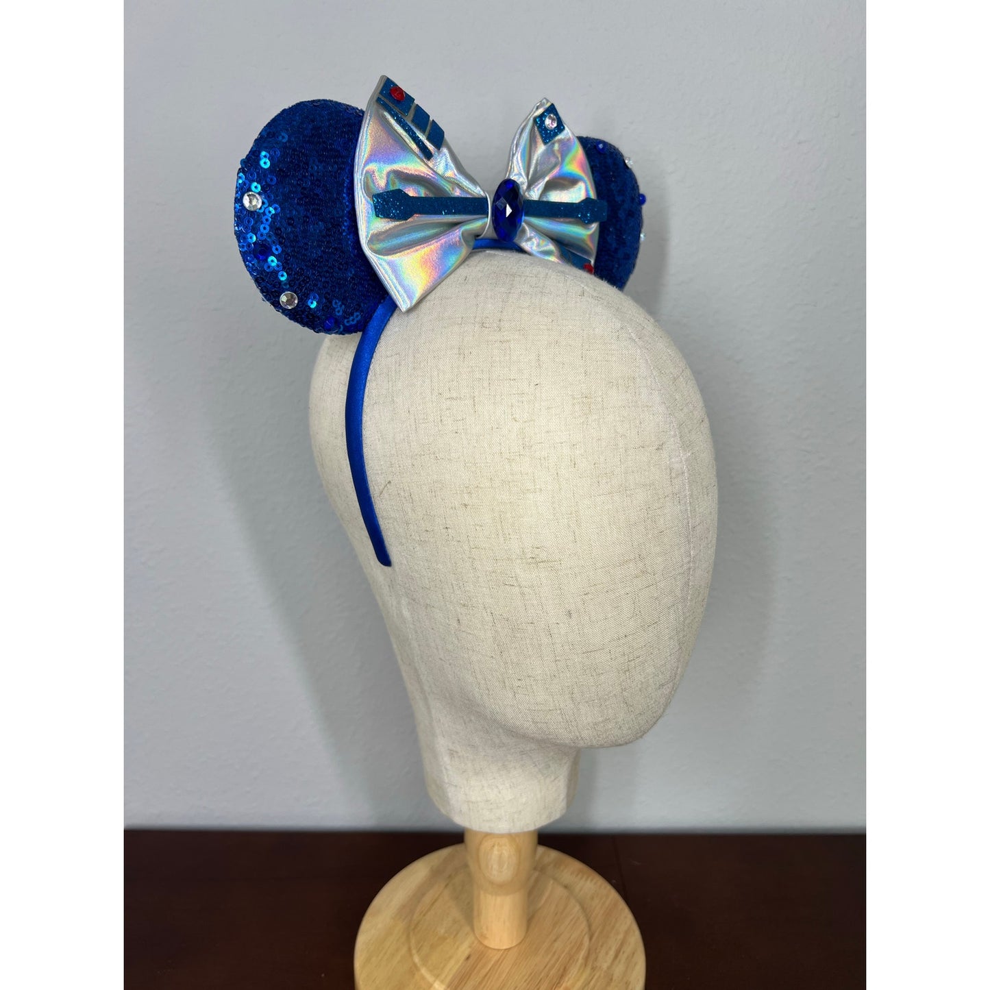 Galaxy - Blue Robot Mouse Ears
