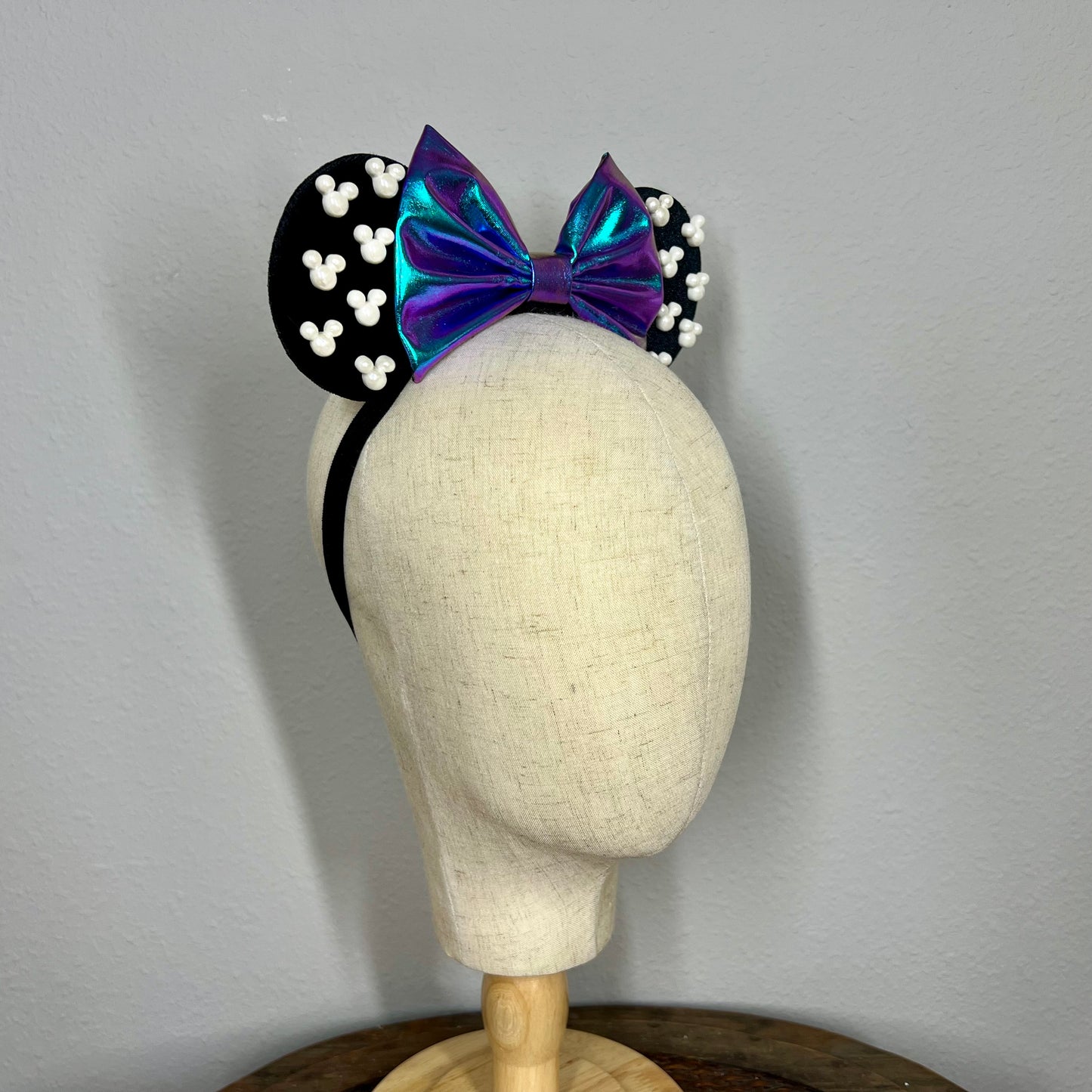 Classic - Midnight Pearl Elastic Mouse Ears