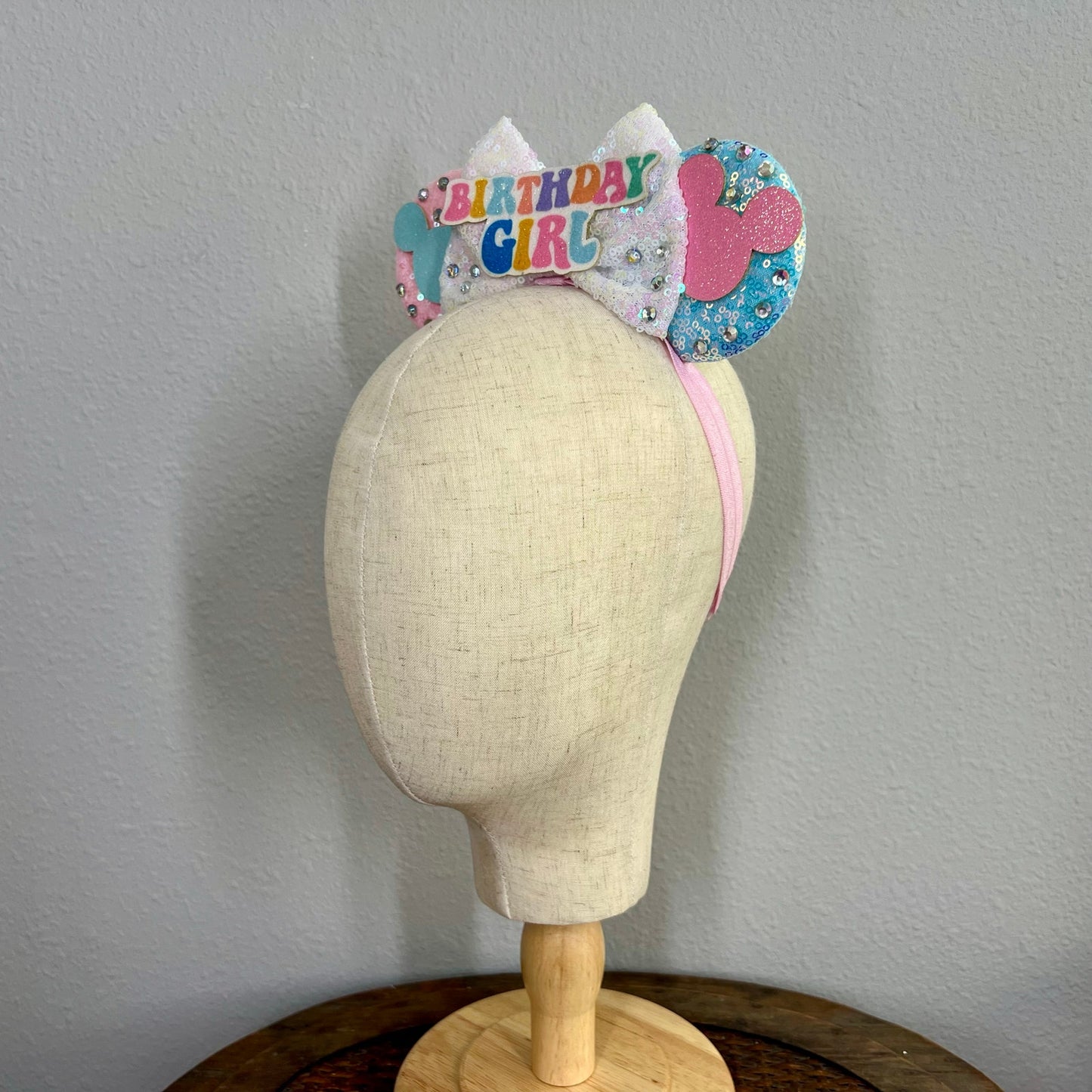 Birthday - Birthday Sparkle Elastic Mouse Ears