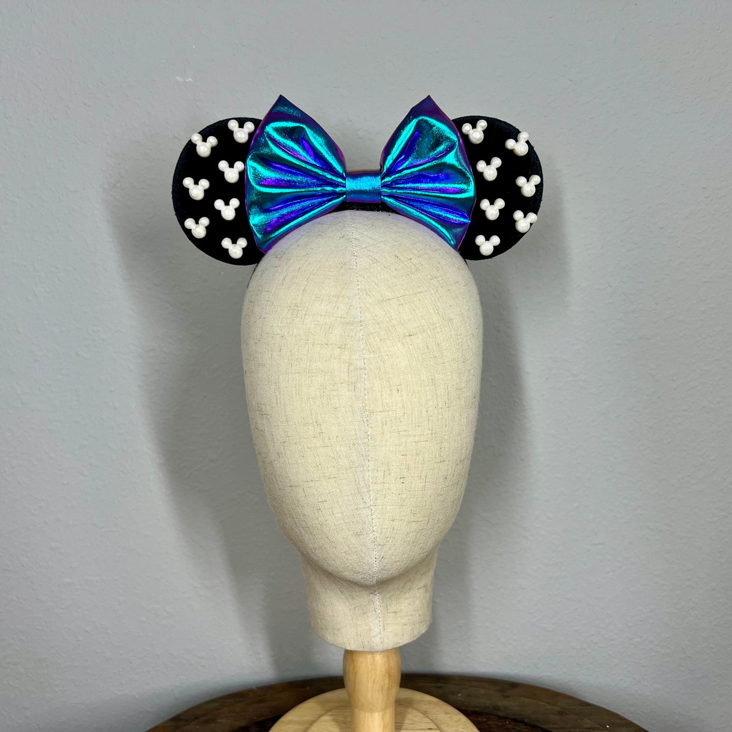 Classic - Midnight Pearl Elastic Mouse Ears