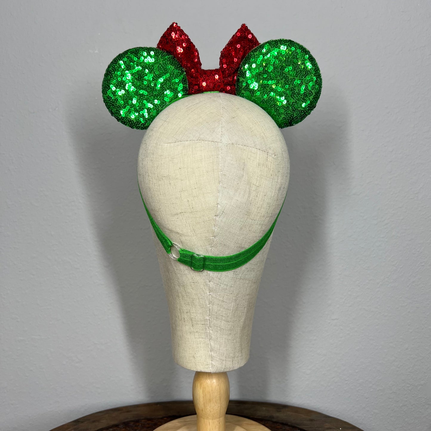 Christmas - Evergreen Sparkle Elastic Mouse Ears
