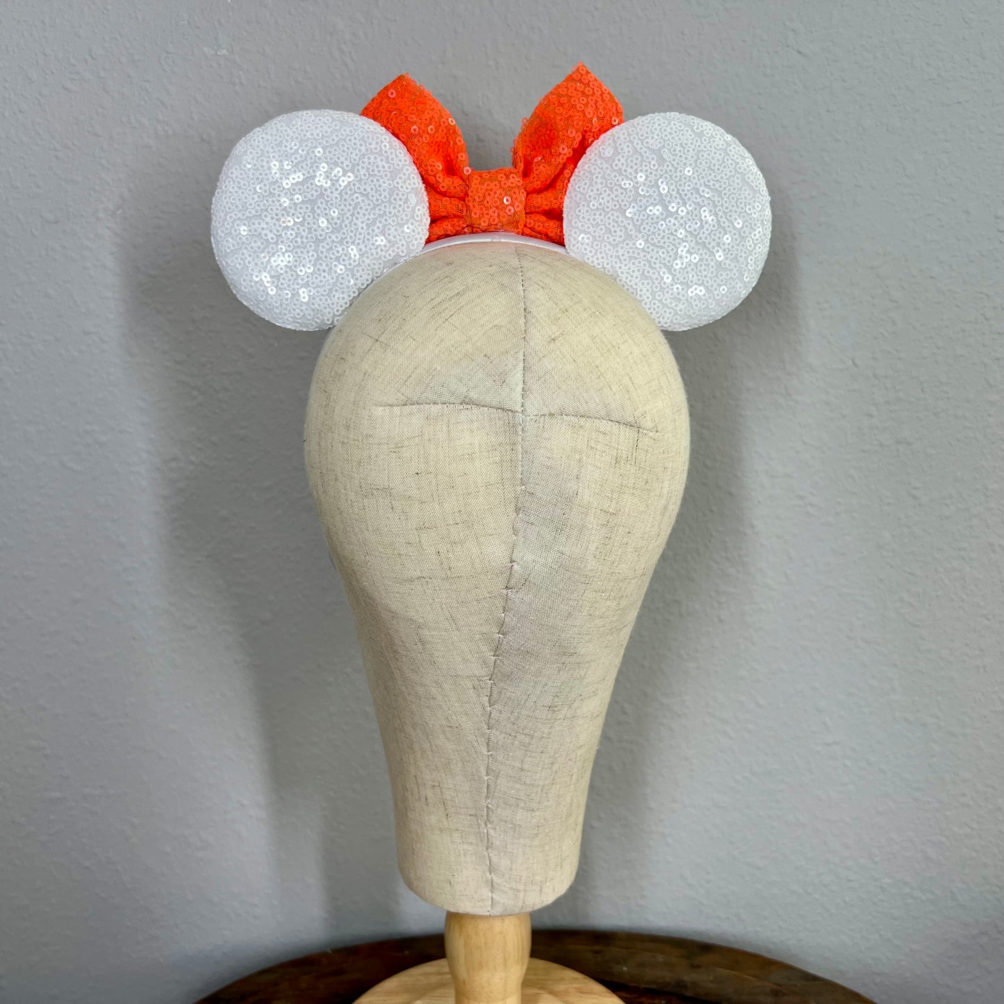 Galaxy - Orange Robot Mouse Ears