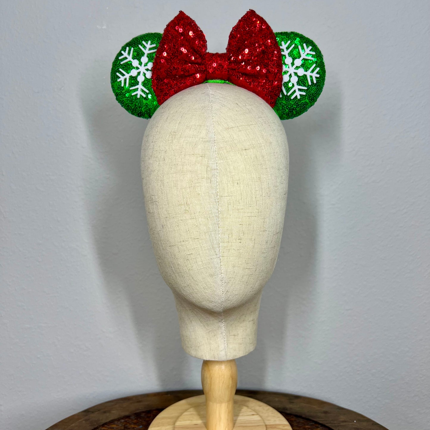 Christmas - Evergreen Sparkle Elastic Mouse Ears