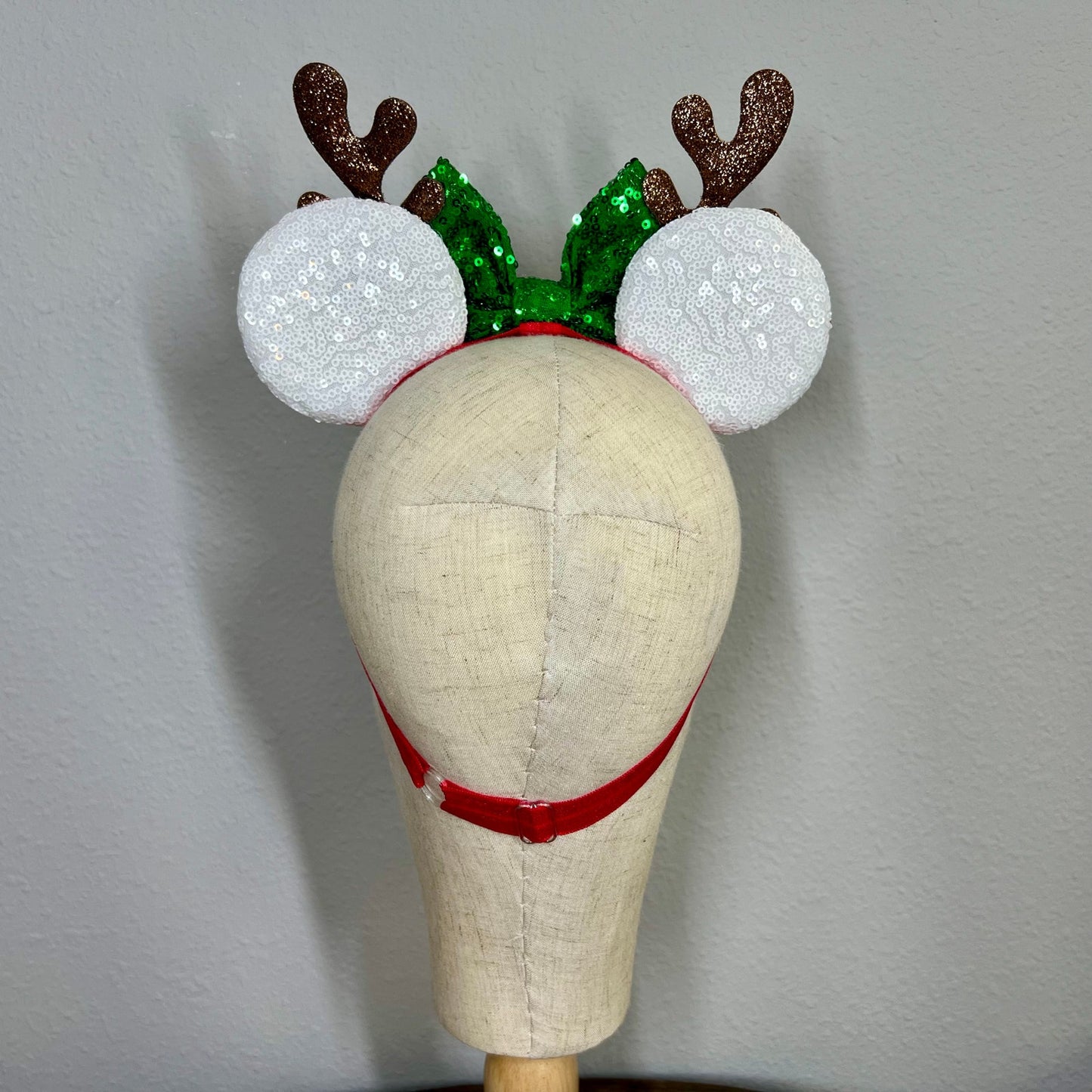 Christmas - North Pole Peppermint Elastic Mouse Ears