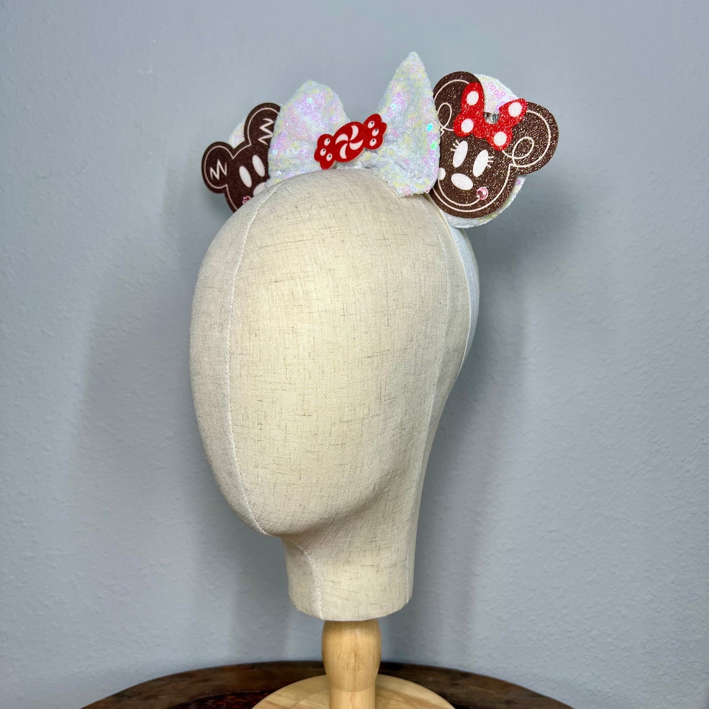 Christmas - Gingerbread Cookie Elastic Mouse Ears
