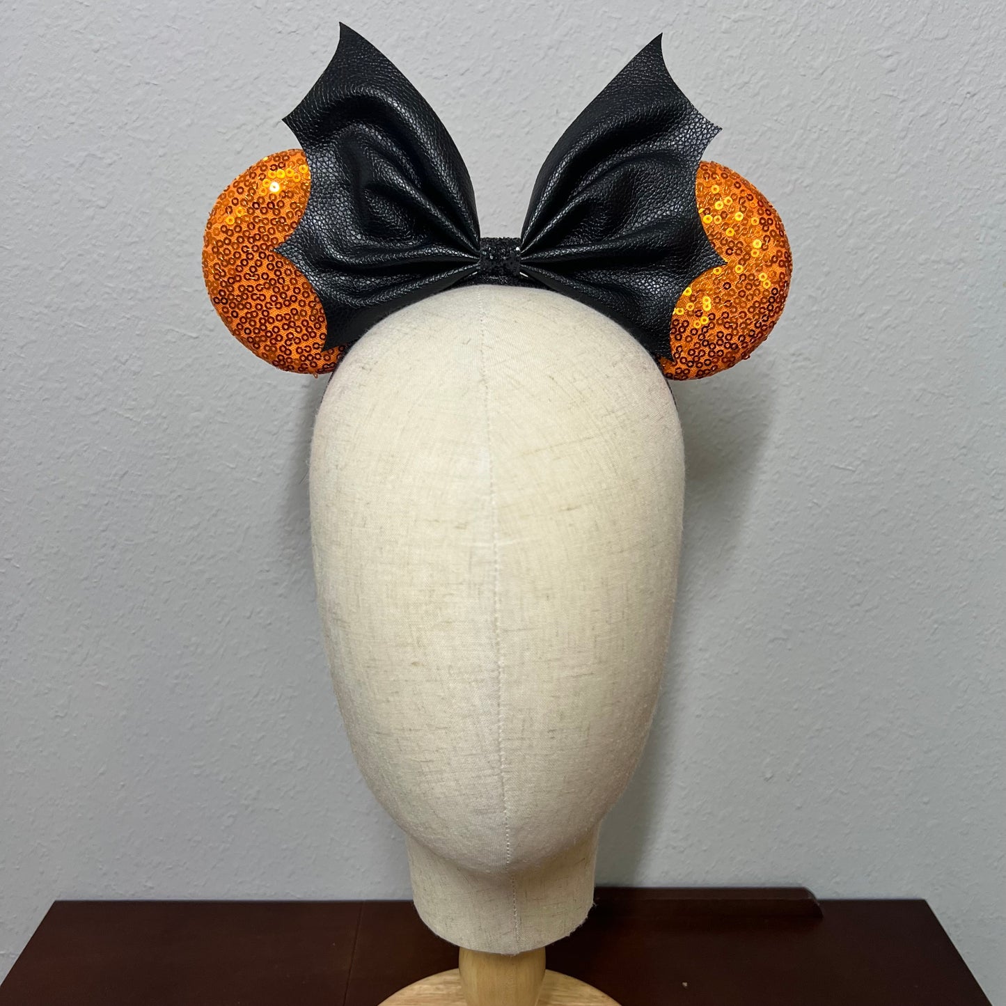 Halloween - Orange You Spooky Elastic Mouse Ears