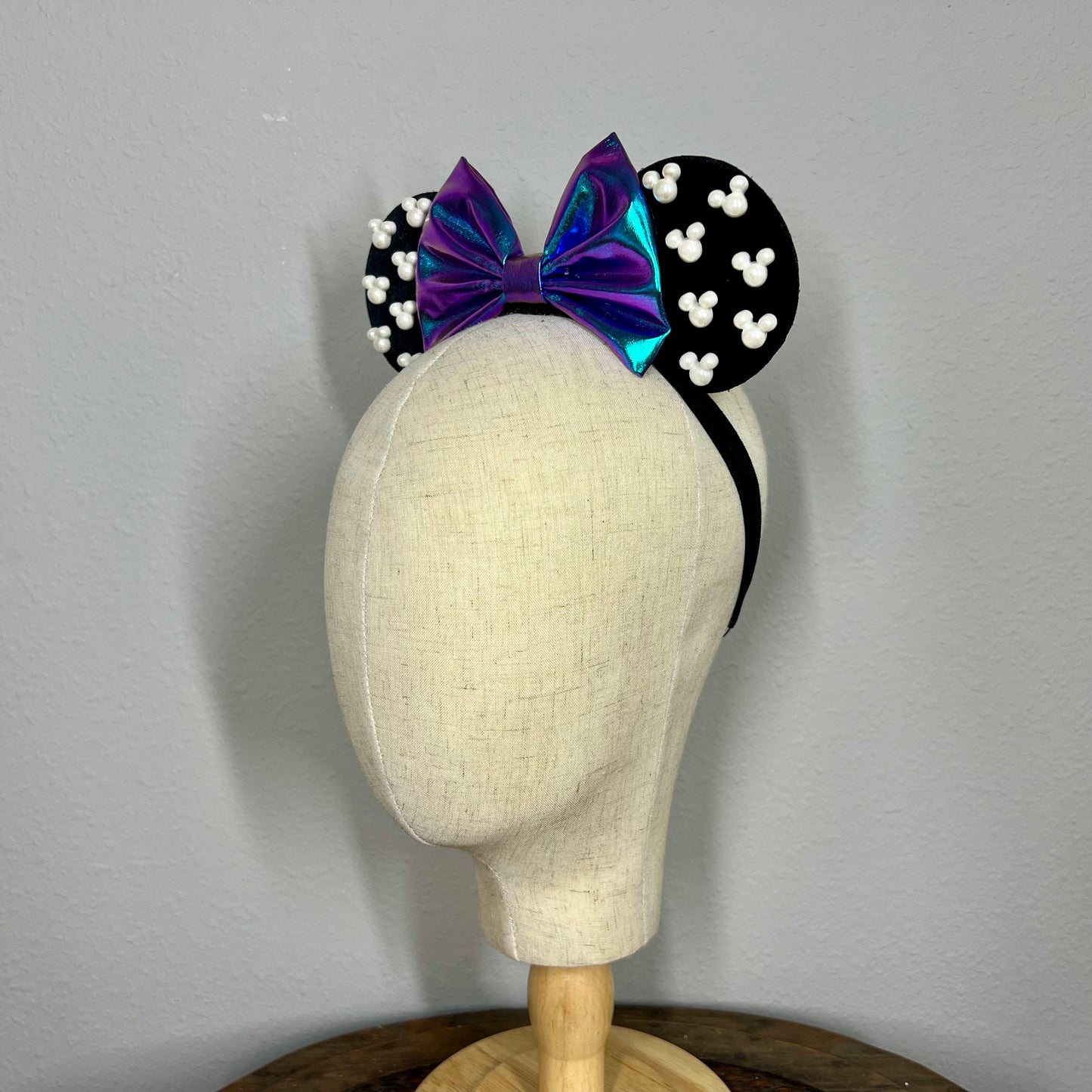 Classic - Midnight Pearl Elastic Mouse Ears