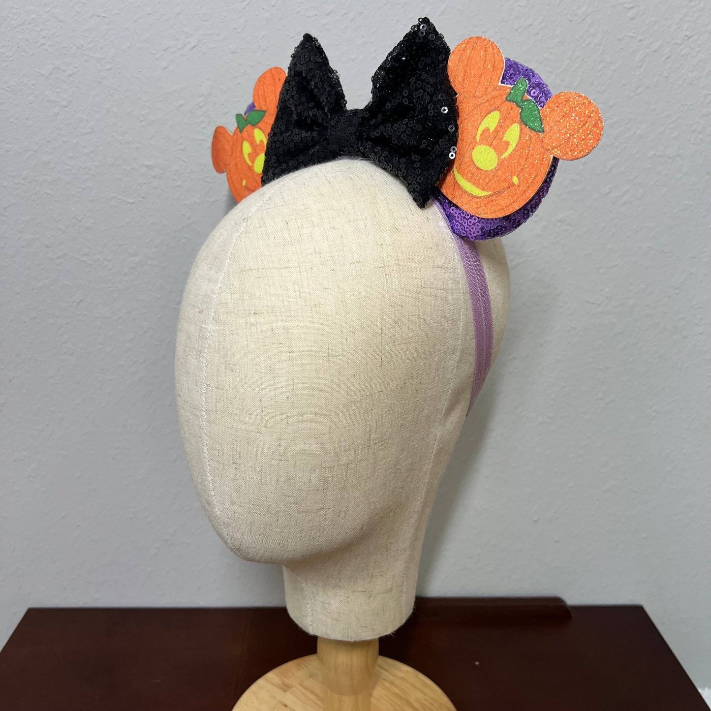 Halloween - Jack-o'-Lantern Elastic Mouse Ears