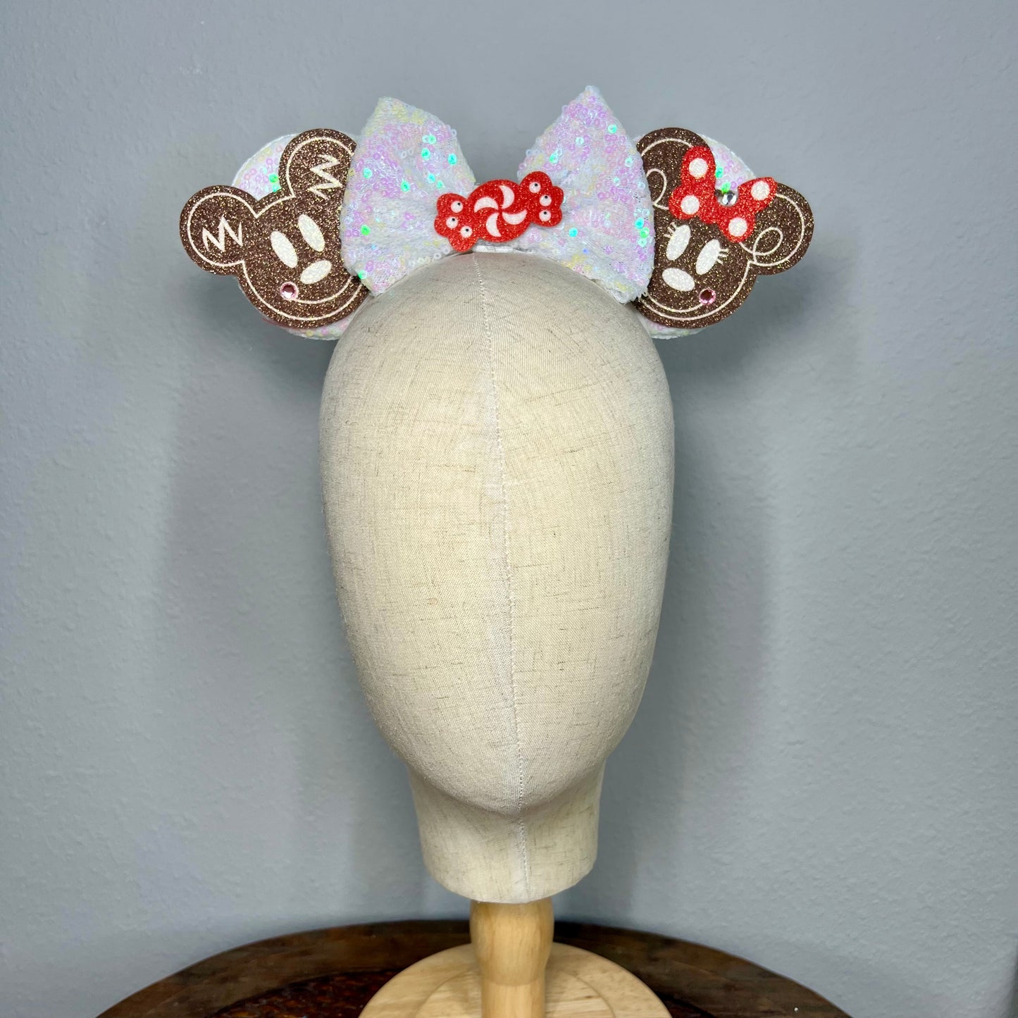 Christmas - Gingerbread Cookie Elastic Mouse Ears