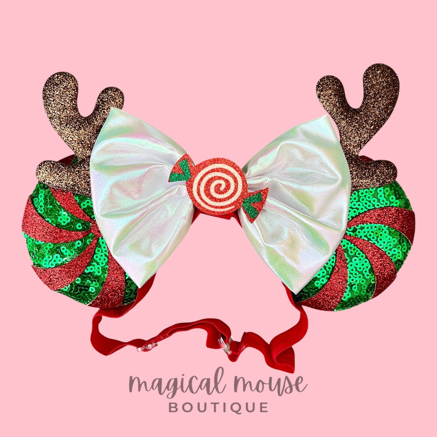 Christmas - Jingle Jolly Elastic Mouse Ears