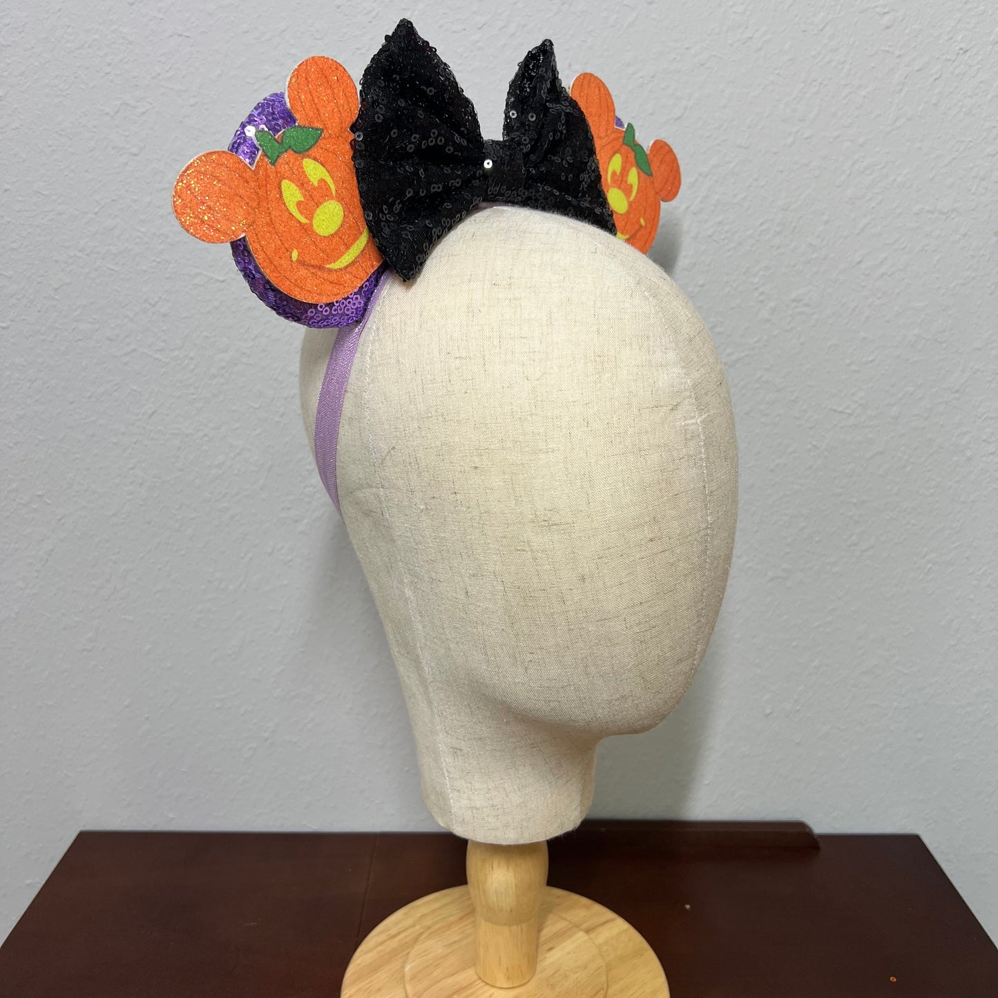 Halloween - Jack-o'-Lantern Elastic Mouse Ears