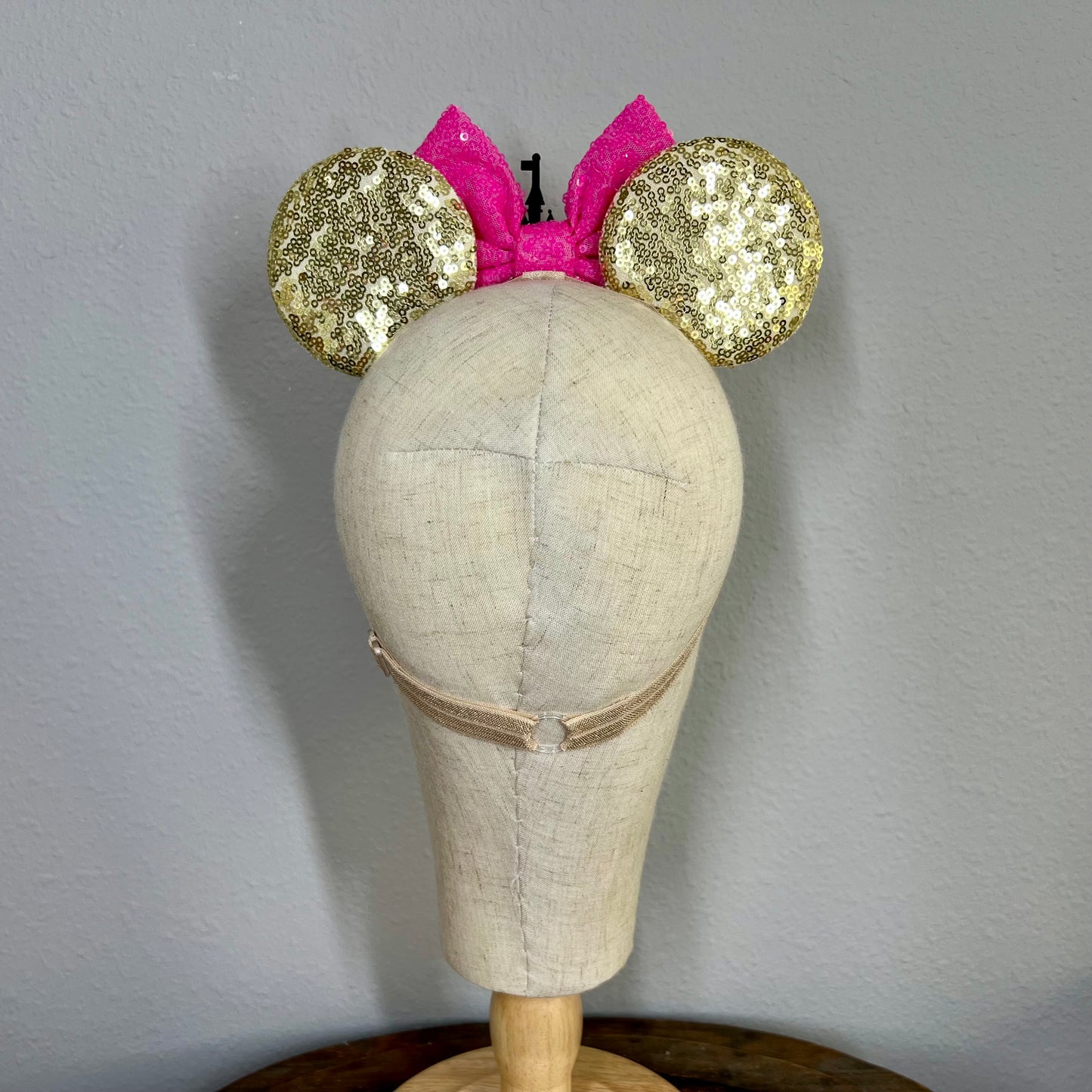Parks - Gold Castle Elastic Mouse Ears
