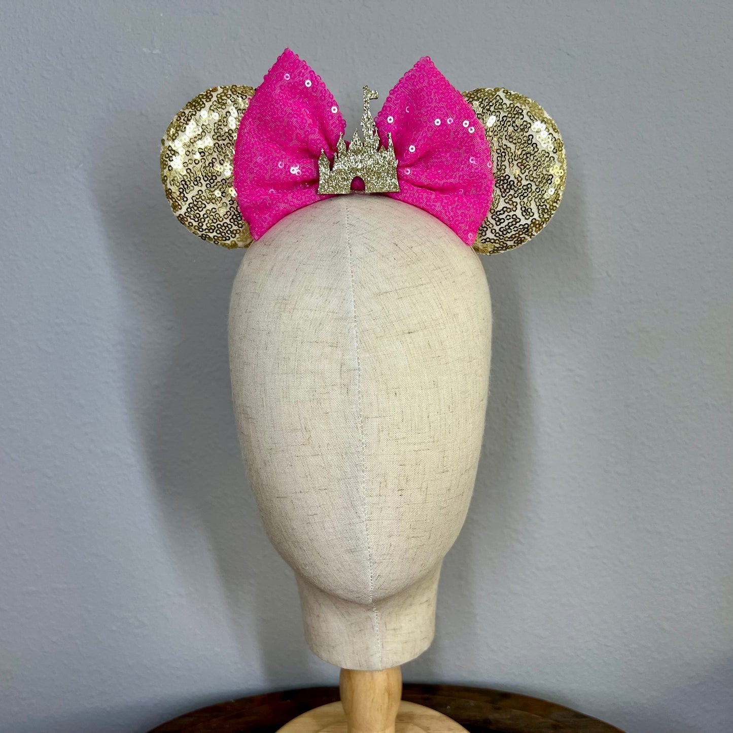 Parks - Gold Castle Elastic Mouse Ears
