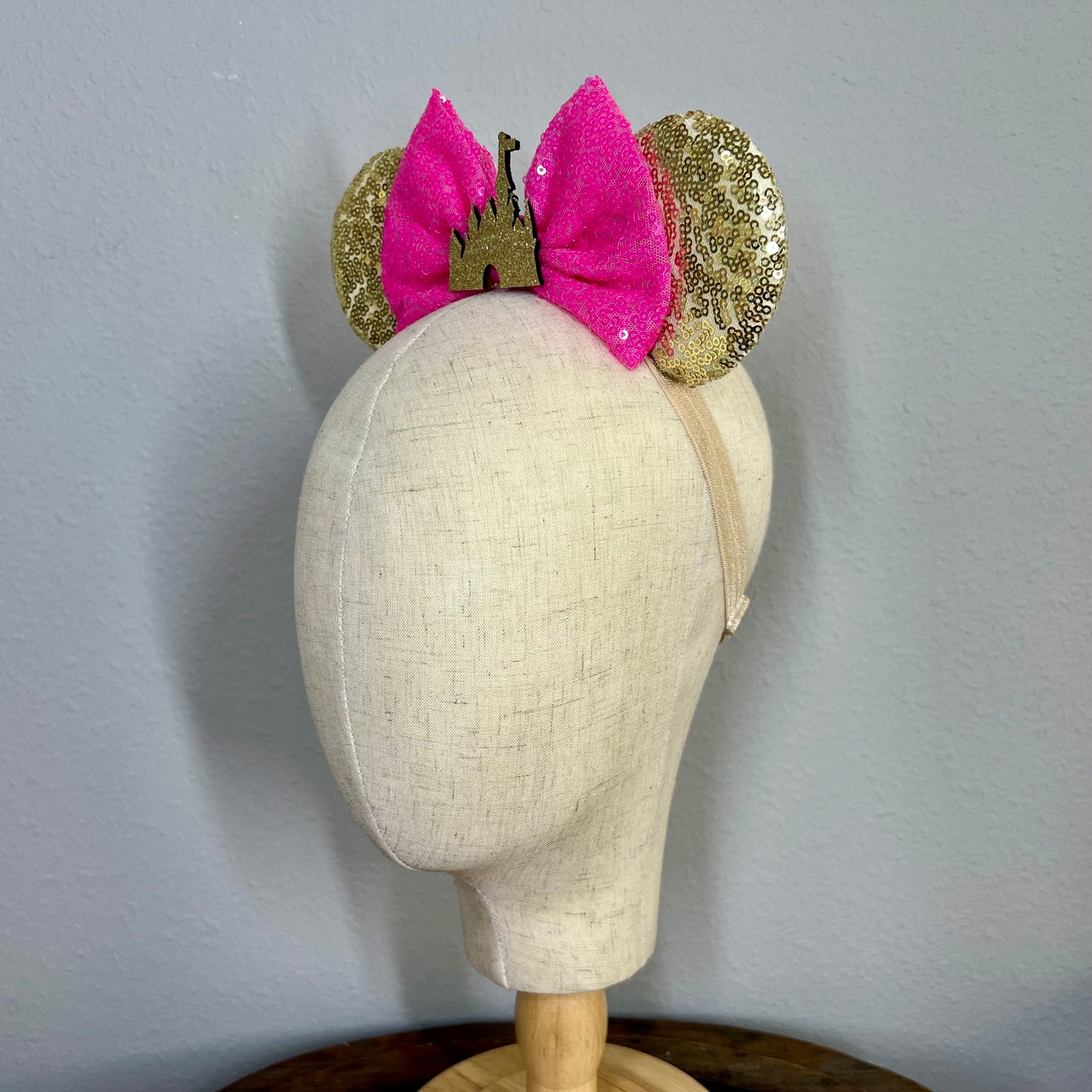 Parks - Gold Castle Elastic Mouse Ears