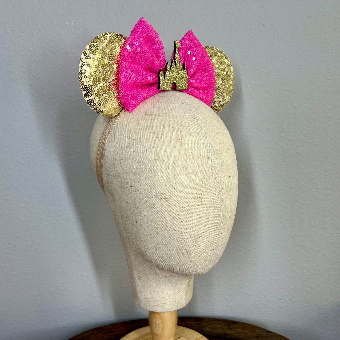 Parks - Gold Castle Elastic Mouse Ears