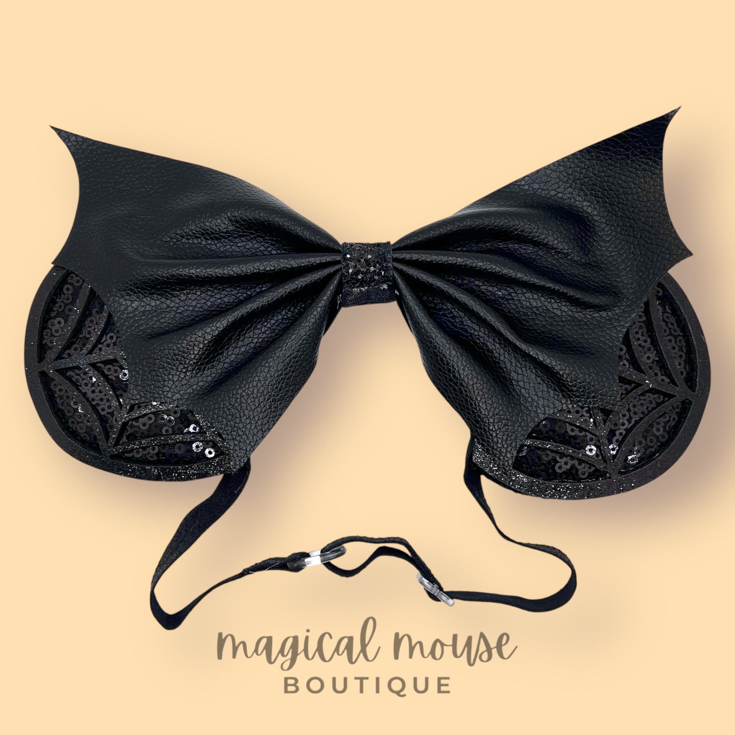 Halloween - Spooky Sparkle Elastic Mouse Ears