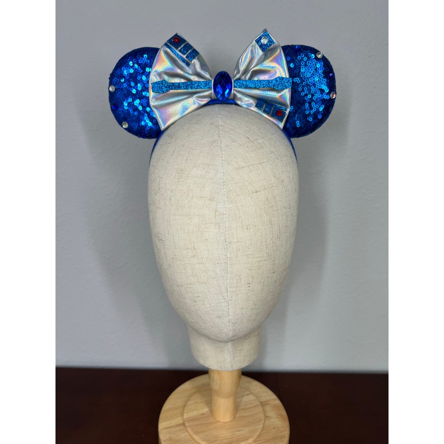 Galaxy - Blue Robot Mouse Ears