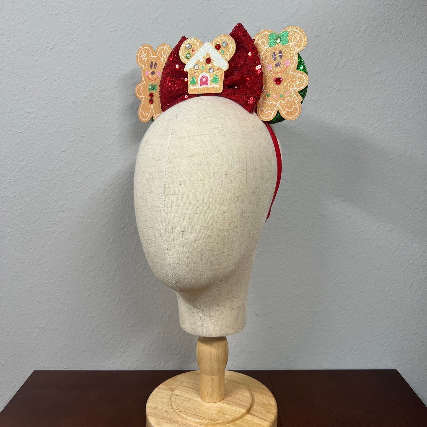 Christmas - Gingerbread Dreams Elastic Mouse Ears