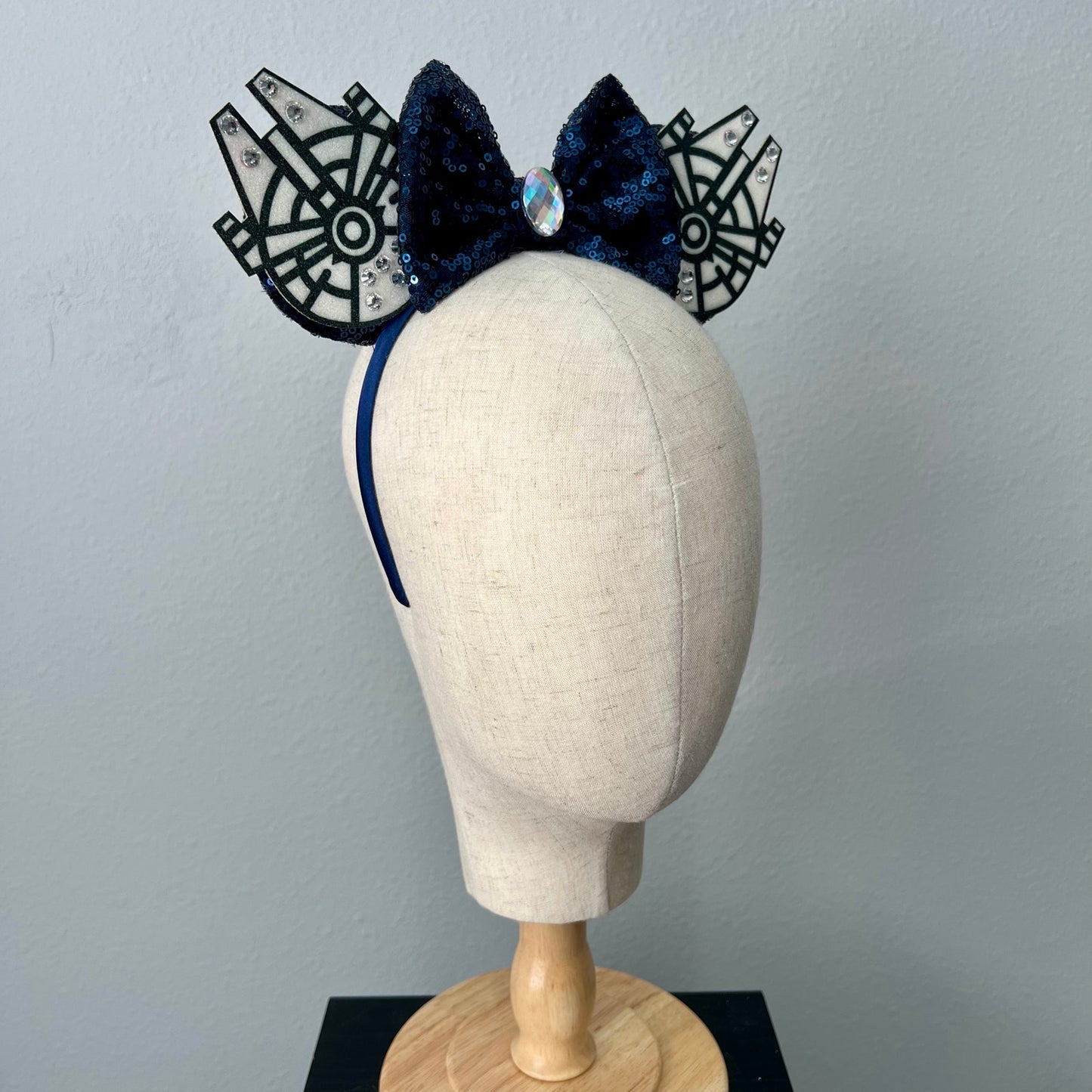 40 - Galactic Smuggler Starship Mouse Ears Headband