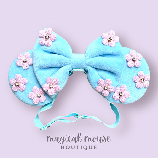 Classic - Flower Power Elastic Mouse Ears