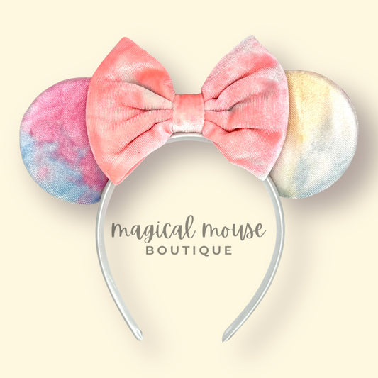 Classic - Velvet Vibes Pink Mouse Ears