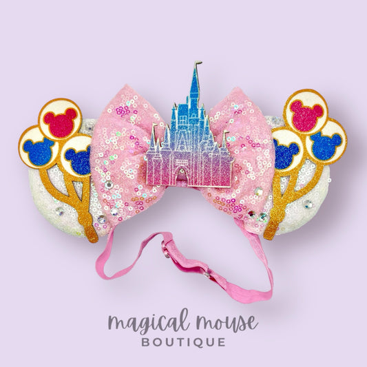 Birthday - Castle Celebration Elastic Mouse Ears