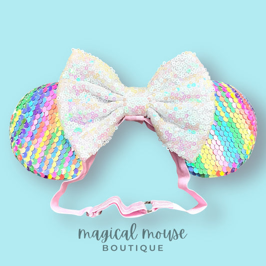 Classic - Rainbow Dreams Elastic Mouse Ears