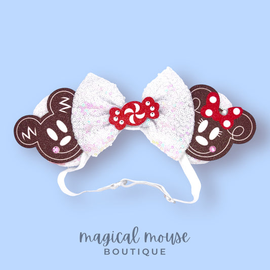 Christmas - Gingerbread Cookie Elastic Mouse Ears