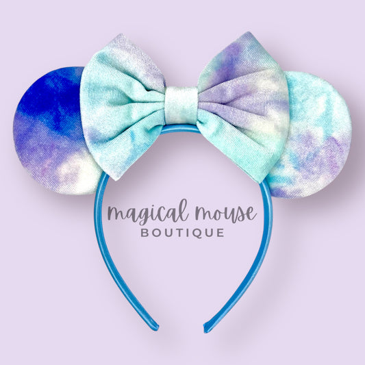 Classic - Velvet Vibes Blue Mouse Ears