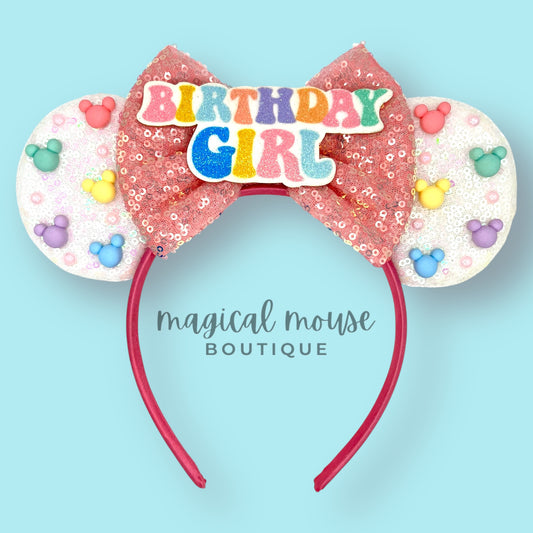 Birthday - Birthday Girl Mouse Ears
