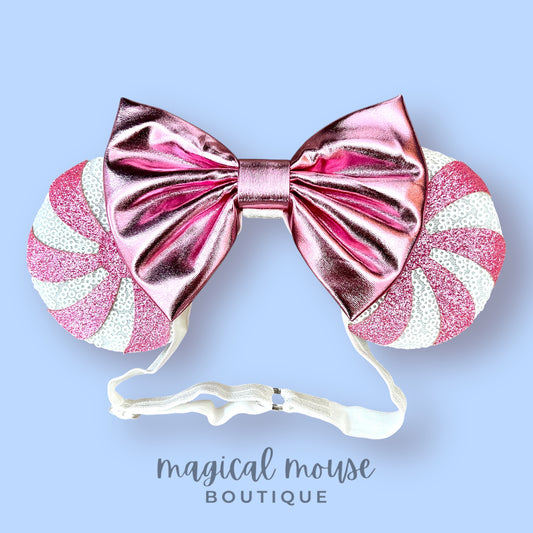 Christmas - Sugar Plum Fairy Elastic Mouse Ears