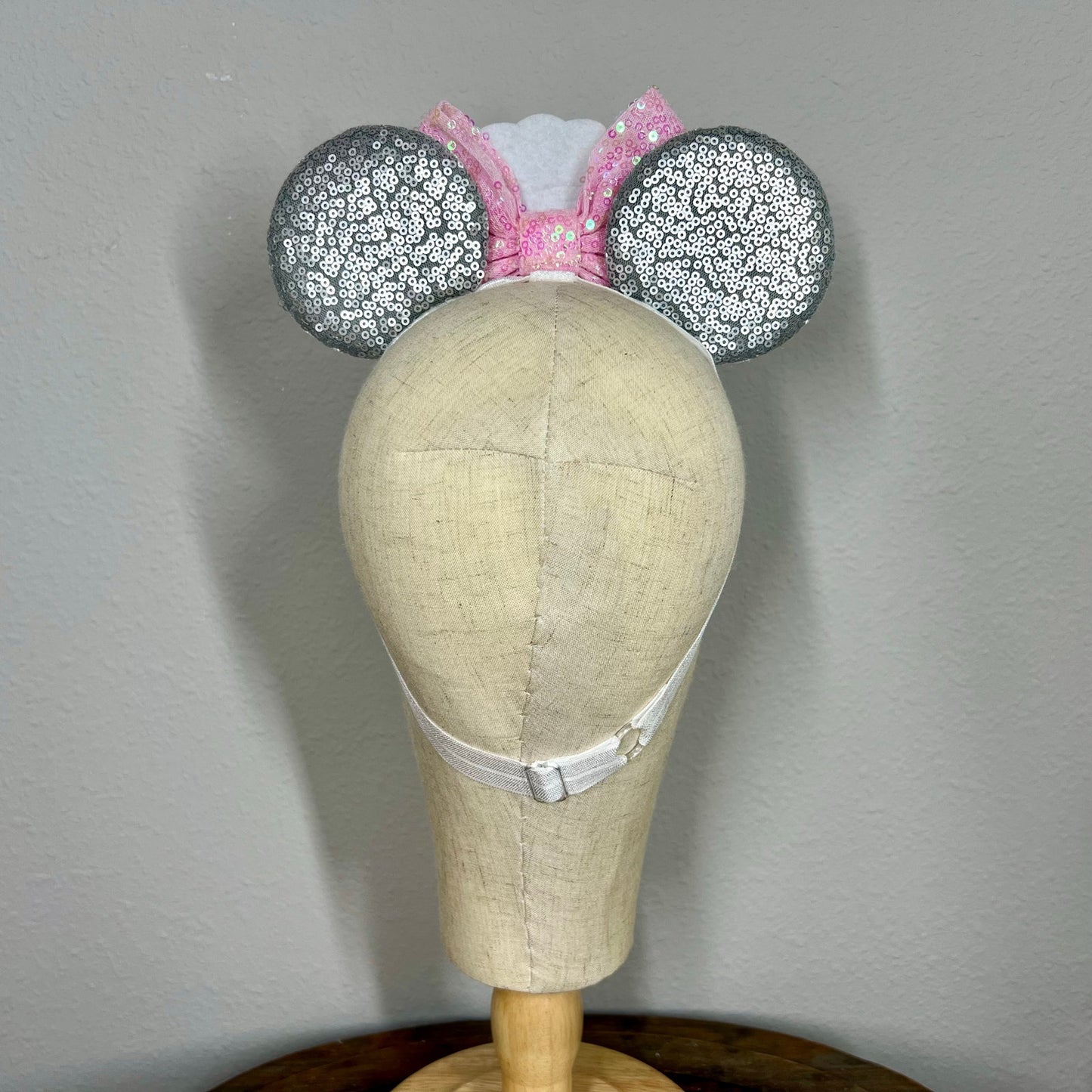 Little Chef Elastic Mouse Ears Headband - Back