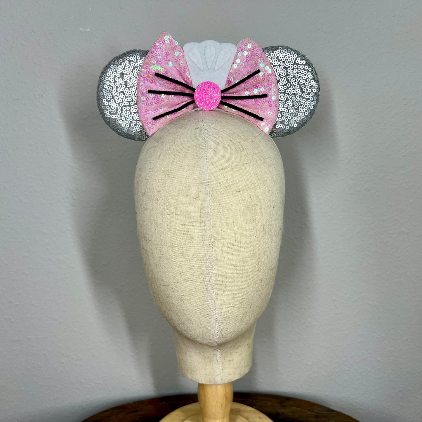 Little Chef Elastic Mouse Ears Headband - Front