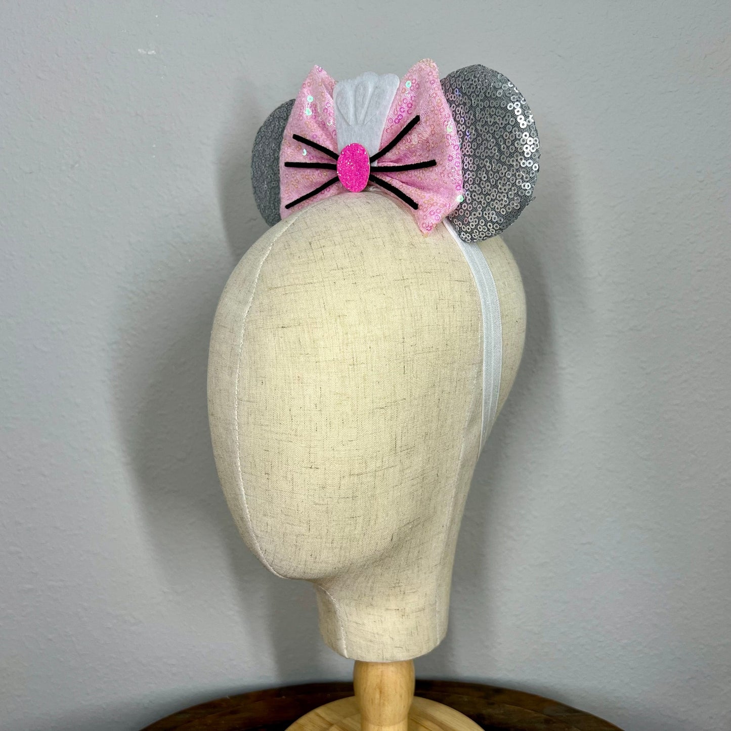 Little Chef Elastic Mouse Ears Headband - Side 1