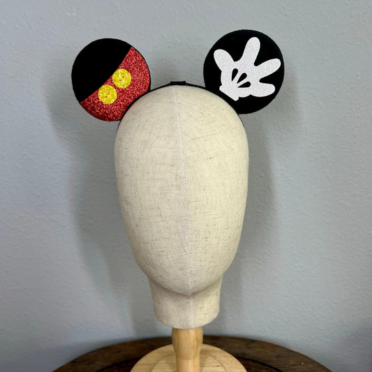 Mouse Magic Unisex Elastic Mouse Ears Headband - Front