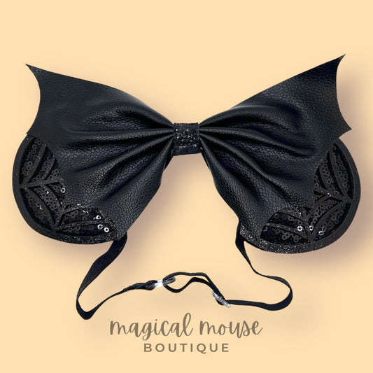 Halloween - Spooky Sparkle Elastic Mouse Ears