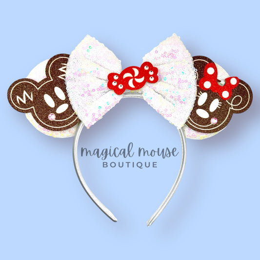 Christmas - Gingerbread Cookie Mouse Ears